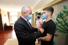 Başkan Büyükgöz’ün Şampiyon Konukları