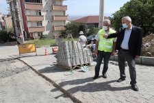 BAŞKAN BÜYÜKGÖZ SAHADA DENETİM TURUNDA