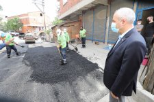 BAŞKAN BÜYÜKGÖZ SAHADA DENETİM TURUNDA