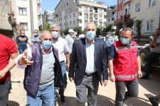 BAŞKAN BÜYÜKGÖZ SAHADA DENETİM TURUNDA