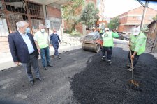 BAŞKAN BÜYÜKGÖZ SAHADA DENETİM TURUNDA