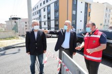 BAŞKAN BÜYÜKGÖZ SAHADA DENETİM TURUNDA