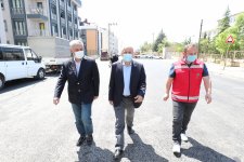 BAŞKAN BÜYÜKGÖZ SAHADA DENETİM TURUNDA