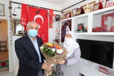 Başkan Büyükgöz’den Anneler Günü Ziyaretleri