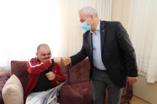 Başkan Büyükgöz’den Anneler Günü Ziyaretleri