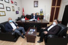 Kaymakam Güler ve Başkan Büyükgöz Sağlıkçılarla Birlikte İftar Yaptı