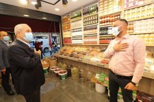 Başkan Büyükgöz´den Çarşıda Esnaf Turu