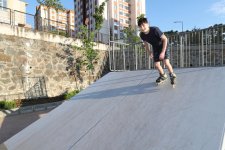 Skate Park’ta ilk test Gebzeli gençlerden