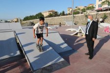 Skate Park’ta ilk test Gebzeli gençlerden