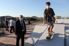 Skate Park’ta ilk test Gebzeli gençlerden