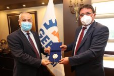 Başkan Büyükgöz’e konuk heyet