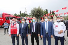 Gebze’den Suriye’ye Dualarla Uğurlandı