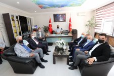 Başkanlardan okul ziyaretleri