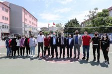 Başkanlardan okul ziyaretleri