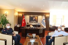 Başkan Büyükgöz’e Kural ve Eke’den ziyaret