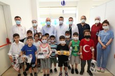 Başkan Büyükgöz’den Sünnet Çocuklarına Moral
