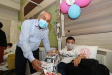 Başkan Büyükgöz’den Sünnet Çocuklarına Moral