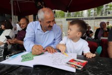 Başkan Büyükgöz Emlak Konut’a misafir oldu