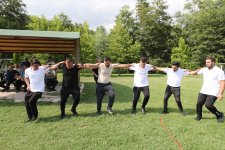 Belediye personeli  piknikte stres attı