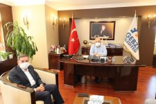 Başkan Büyükgöz’e;AK Parti Genel Merkez’den Konuk Başkan