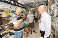 Başkan Büyükgöz’den;Beylikbağı’nda denetim ve esnaf turu