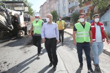 Başkan Büyükgöz’den;Beylikbağı’nda denetim ve esnaf turu