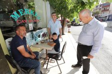 Başkan Büyükgöz’den;Beylikbağı’nda denetim ve esnaf turu