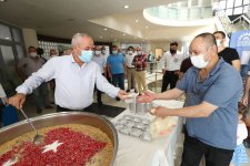 Başkan Büyükgöz’den  personele aşure ikramı