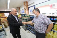  Başkan Büyükgöz esnafı dinledi