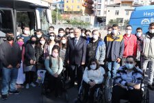 Özel Çocukları Boğaz Turuna  Başkan Büyükgöz Uğurladı