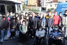 Özel Çocukları Boğaz Turuna  Başkan Büyükgöz Uğurladı