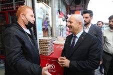 Başkan Büyükgöz Beylikbağı esnafını dinledi