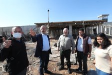 Başkan Büyükgöz sahada denetim turunda