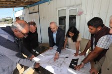 Başkan Büyükgöz sahada denetim turunda