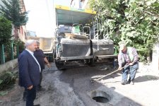 Başkan Büyükgöz sahada denetim turunda