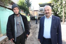 Başkan Büyükgöz sahada denetim turunda