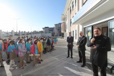 Kaymakam Güler ve Başkan Büyükgöz Kirazpınar’da Bayrak Töreninde