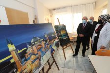 Başkan Büyükgöz GESMEK merkezinde