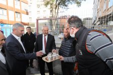 Başkanlardan Arapçeşme’de Esnaf Ziyaretleri