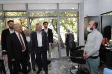 Başkanlardan Arapçeşme’de Esnaf Ziyaretleri