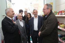 Başkanlardan Arapçeşme’de Esnaf Ziyaretleri