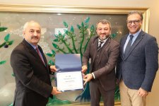 Çevreci kurumlara teşekkür belgesi Başkan Büyükgöz’den