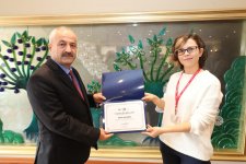 Çevreci kurumlara teşekkür belgesi Başkan Büyükgöz’den