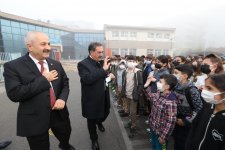 Kaymakam Güler ve Başkan Büyükgöz  İnönü’de Bayrak Töreninde   