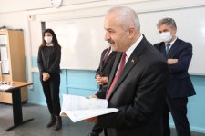 Kaymakam Güler ve Başkan Büyükgöz  İnönü’de Bayrak Töreninde   