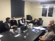 Başkan Büyükgöz’e gece brifingi