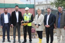 Başkan Büyükgöz Yeni Paten Parkının Temelini Attı