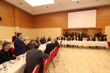 Başkan Büyükgöz muhtarları ağırladı;