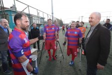 Başkan Büyükgöz Ampüte Futbol Takımını Yalnız Bırakmadı