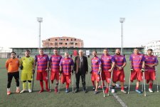 Başkan Büyükgöz Ampüte Futbol Takımını Yalnız Bırakmadı